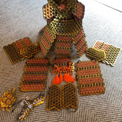 鎧兜 五円玉ハンドメイド