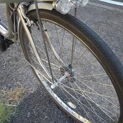 中古電動自転車 1738 超安心の新品バッテリー6.6Ah ブリヂストン 