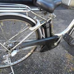 中古電動自転車 1738 超安心の新品バッテリー6.6Ah ブリヂストン