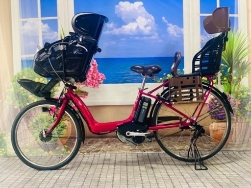 D12D電動自転車M04M/長生き8アンペア/一年保証/新品タイヤ/ヤマハキッス
