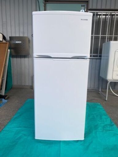 決まりました アイリスオーヤマ ノンフロン冷凍冷蔵庫 2018年製 AF118-W