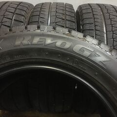 BS BLIZZAK REVO GZ 215/55R16 16インチ スタッドレス 4本 バリ溝 VW/パサートヴァリアント audi/A4等　(VTE441) クレジットカード QRコード決済可能