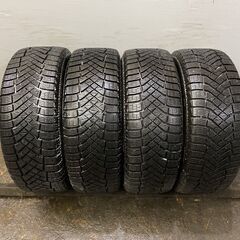 タイヤ走行短め【DUNLOP WM02 185/65R14】スタッドレス【MANARAY SPORT 
