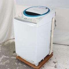 中古 洗濯乾燥機 縦型 7kg 30日保証 東芝 AW-BK70VM-W 温風乾燥 低騒音 自動おそうじ DJ6205 - 家電