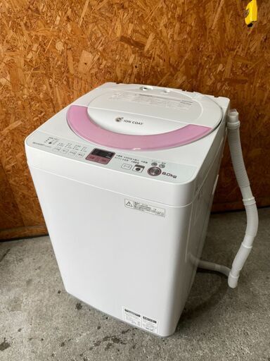 Q0306　シャープ　2013年　６ｋｇ　洗濯機