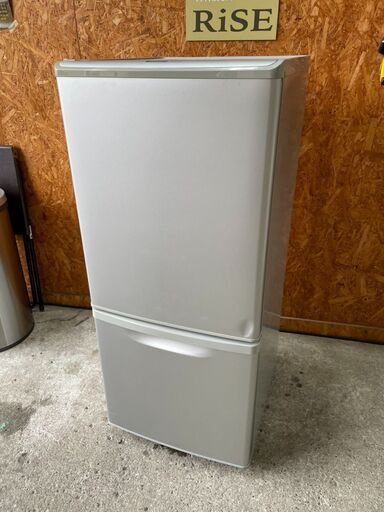 Q0307　ナショナル　2ドア冷蔵庫　１３８L