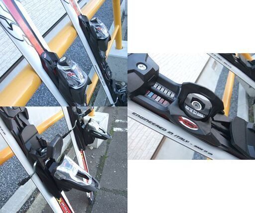 値下げしました!! NORDICA カービング スキー 160cm SPORTMACHINE 70 調整ビンディング付き板 ノルディカ☆ 札幌市 北区 屯田