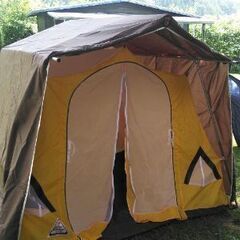 自立型テント２人用２部屋構造無料