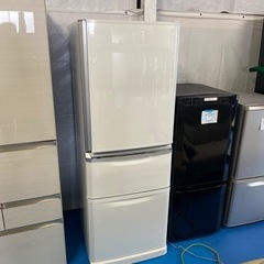 3ドア冷蔵庫 美品 三菱 自動製氷付 2013年製造