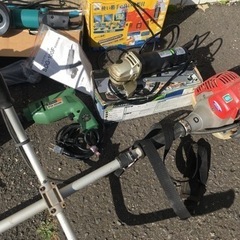 大量 電動工具 まとめ グラインダ 丸鋸 カンナ チェーンソー など