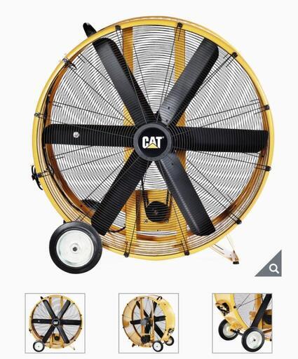 CATERPILLAR 42インチ 工場扇 未使用未開封品