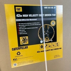 新品】CATERPILLAR 42インチ 工場扇