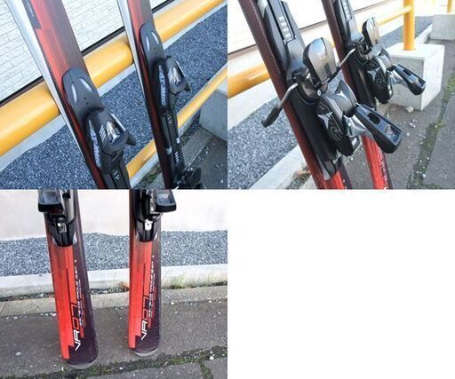 DYNAMIC 159cm カービングスキー VR07 ブラック×レッド 板