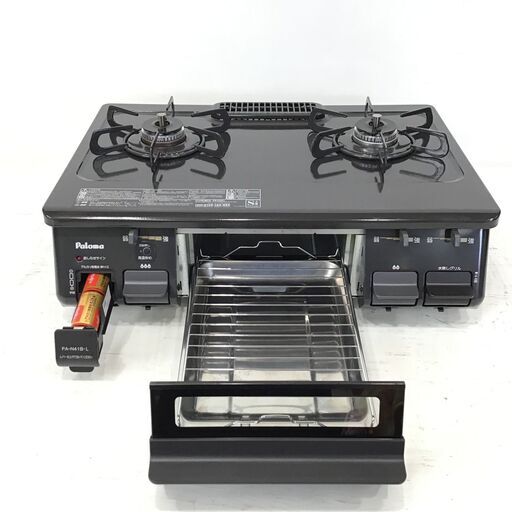 21R673 ジ 6 Paloma パロマ LPガス用 グリル付きガステーブル PA‐N41B‐