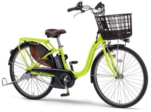 panasonic パナソニック電動アシスト自転車26インチ グリーン 電動自転車 Panasonic PAS With 26インチ ライムグリーン 【公式通販】