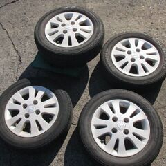 【来店取替】軽自動車用 中古アルミ&タイヤ 155/65R13 ...