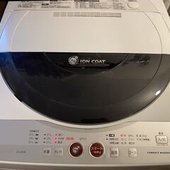 札幌引き取り限定 シャープ イオンコート 5.5Kg 洗濯機