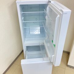 冷蔵庫＆洗濯機】 ワンポイントのブルーがおしゃれな冷蔵庫セット