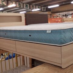 フランスベッド　シングルベッド　引き出し付【愛品倶楽部柏店　問い合わせ番号 153-017638 002】