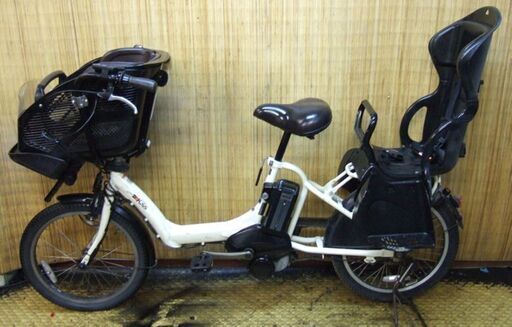 関東無料配達☆ ヤマハPA20KXL PAS Kiss miniXL 8.7Ａｈ20インチ 3人乗り対応車種　内装3段変速  電動アシスト自転車②