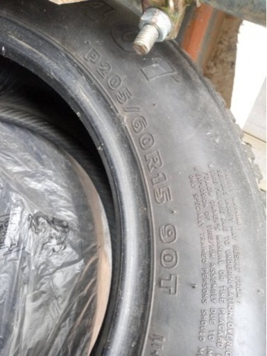 スパイクタイヤ カップピン ノアに履いていました。