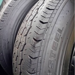 ハイエース新車外しホイール夏タイヤ