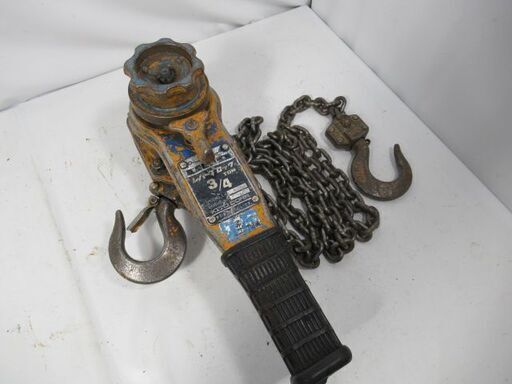 JKN3282/レバーブロック/0.75t/3/4ton/運輸/橋梁/建築/土木/造船/林業/キトー/KITO CORP/L4/現状渡し/中古品/