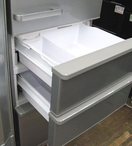 札幌 2020年製 355L 4ドア冷蔵庫 アクア AQR-36J シルバー AQUA