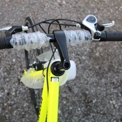 新車未使用展示車 700×25C クロス 蛍光イエロー