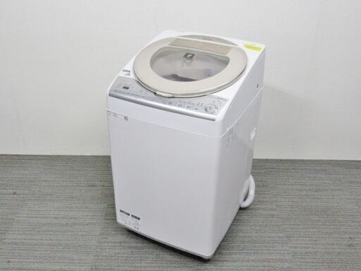シャープ タテ型洗濯乾燥機　8ｋｇ/4.5ｋｇ ES-TX8B 2018年製