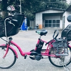 ⑤1570番✨電動自転車Panasonic ギュット ミニ‼️姫 ウィッグ プリシラ