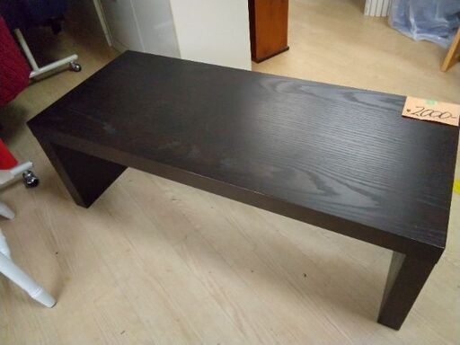 美品 センターテーブル 文机