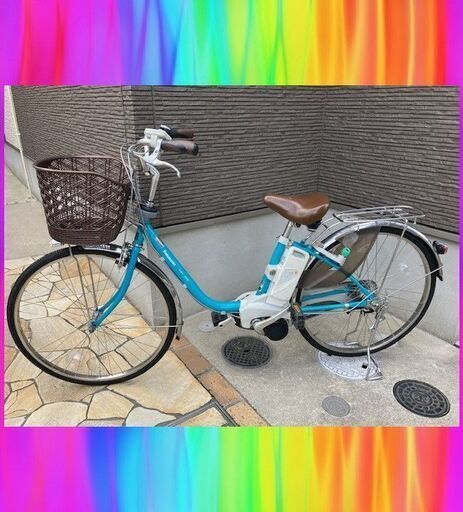 デジタル液晶Panasonic　ビビDX　26インチ　電動自転車　パナソニック　115①
