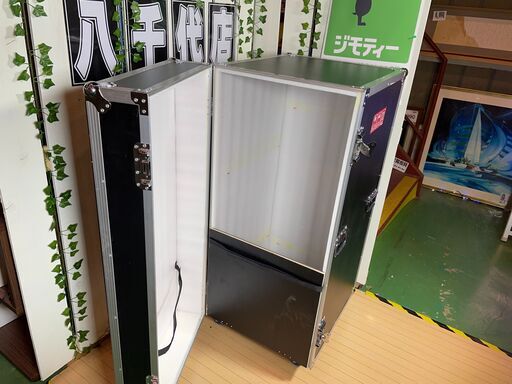 65-2131-58 385x284x635mm アルミケース(ｷｬｽﾀｰ付) EA502A-80 【AXEL 