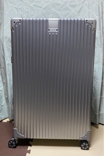 【新品・未使用】スーツケース　89L  シルバー