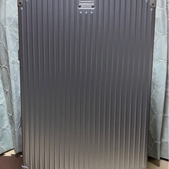 【新品・未使用】スーツケース　89L  シルバー