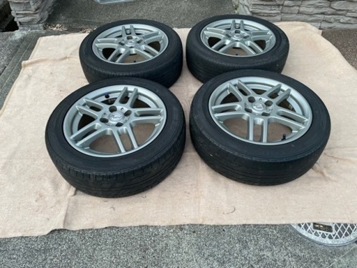 日産 マーチ SR後期純正ホイール 4本