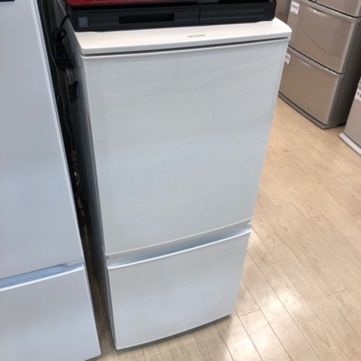 ＊【6ヶ月安心保証付き】2ドア冷蔵庫　SHARP 2017年製　ホワイト