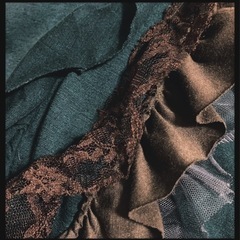 ご購入者様決定꒰CLEF DE SOL꒱フリルレースアシンメトリースカート緑茶色