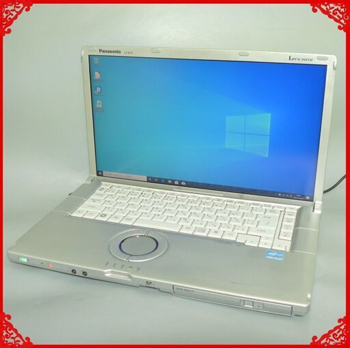 日本製 パナソニック ノートパソコン 中古良品 Windows10 15.6型 CF-B10CWADR 第2世代Core i5 4GB 750GB DVDマルチ 無線 WiFi Office