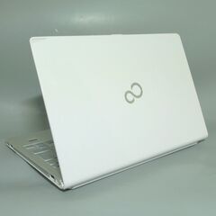 新品SSD ホワイト ノートパソコン 中古良品 13.3型 富士通 SH75/M 第4 