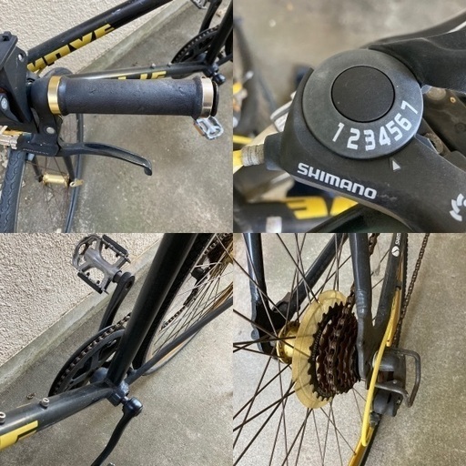 美品】KAGRA Z1 6061 クロスバイク 自転車 28インチ 6段変速