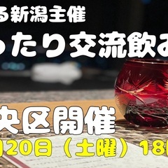 11/20(土)18時~新潟駅周辺で友達作りの飲み会を行います！