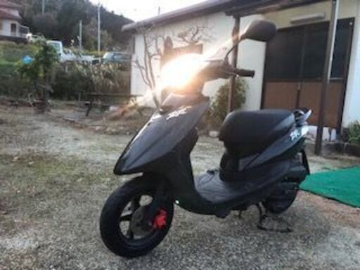 （商談中）ヤマハＪＯＧ-ＺＲ エボⅡ インジェクション/ＳＡ３９Ｊ 機関良好/人気の黒色/実働車