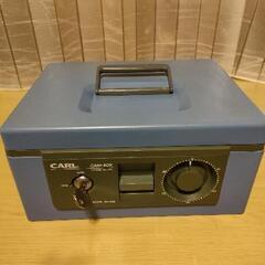 カール事務器CARLキャッシュボックス（ブルーCB-8500）2...