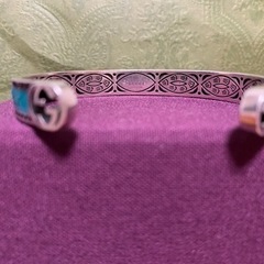 急募！希少！GUCCI バングルターコイズブルー