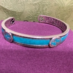 急募！希少！GUCCI バングルターコイズブルー