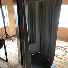 【ネット決済】試着室　フィッティング　移動式　神戸市須磨区　