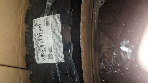 ジムニー JB23 MTタイヤ 6.5R16 GEOLANDER M/T G003 4000km使用 【公式 