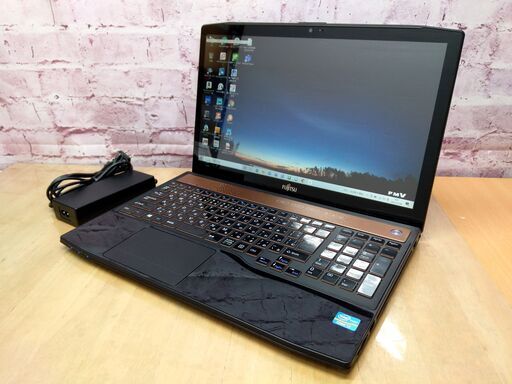 ★完売御礼★【爆速SSD★起動20秒】富士通 AH78/J【15.6型☆3世代 Core i7★新品 SSD 512GB★メモリ 8GB】Win 10最新, MS Office
